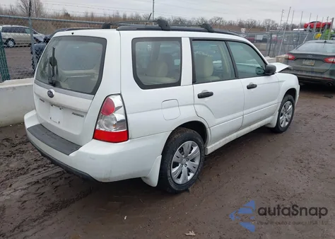 2008 Subaru Forester 2.5X z USA, uszkodzony, nr VIN JF1SG63648H728849